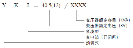 YKJ-40.5kV紧凑型预装式模块化变电站(图2)