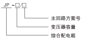 JP型低压综合配电柜(图2)